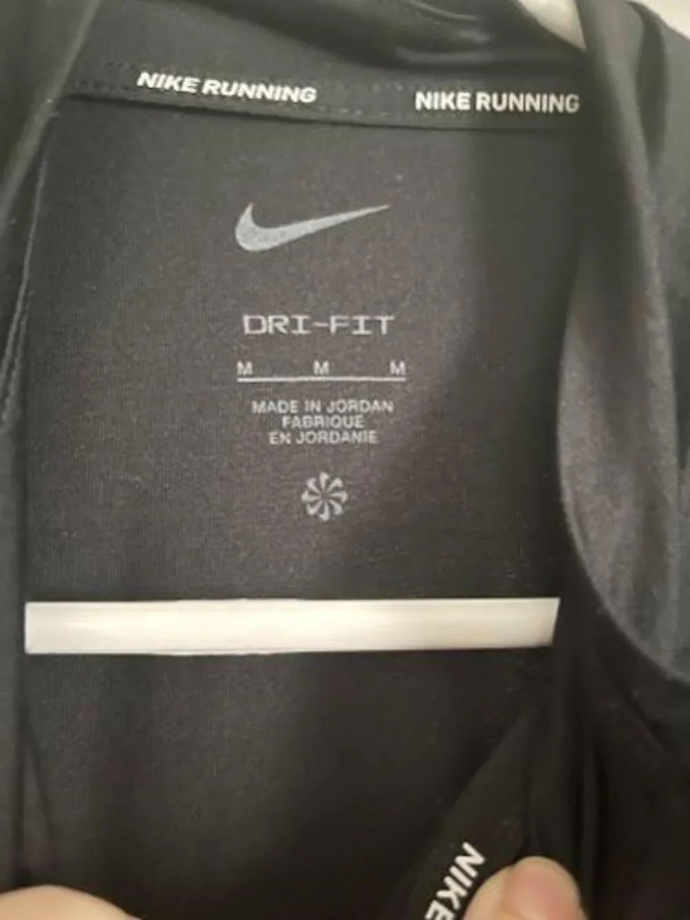 Nike running long sleeved top